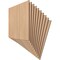 Ekena Millwork 15 3/4W x 15 3/4H x 1/4T Wood Hobby Boards, Hickory, 10PK HBW16X16X250CHI - alternate 4